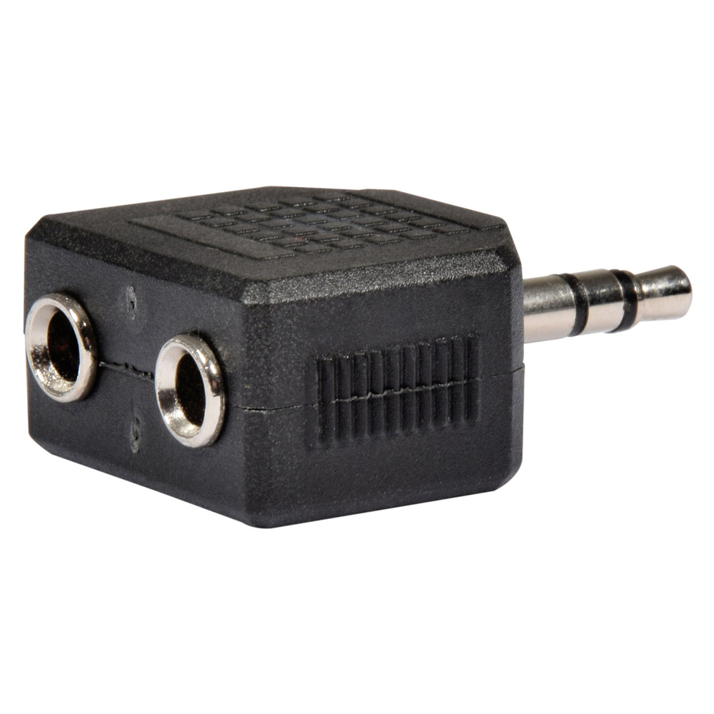 QTX 5pcs Splitter 3.5mm Stereo Jack Plug – 2 x 3.5mm Stereo Jack Sockets - Image 3