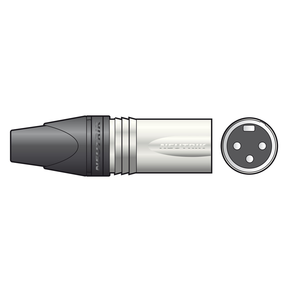 Neutrik® NC3MXX 3-pole XLR Line Connector