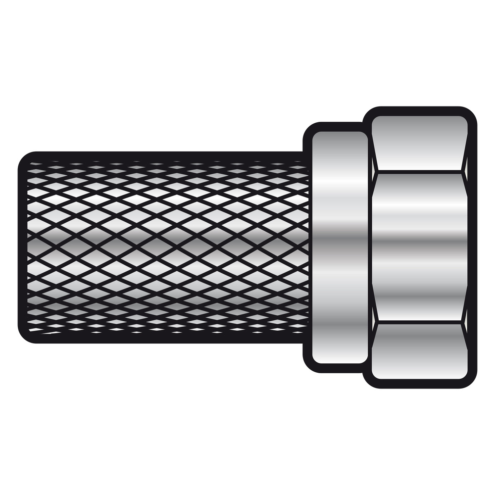 AV:Link - 100pcs F-Type Connector RG6 and 100 - Twist-on