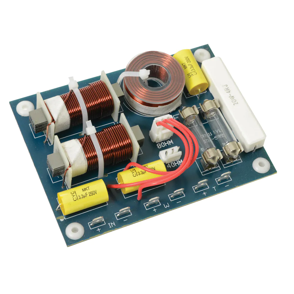 QTX X48R3KH-200W - 2 Way Crossover 4/8R 3kHz 200W