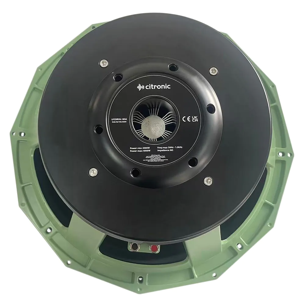 Citronic LFCORVA-18SA - High Power Handling Woofer for Sub Cabinets 18" 2000W 8 Ohm - Image 2